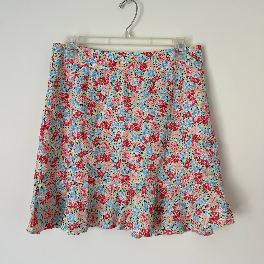 asos summer flippy mini skirt